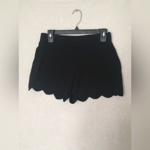 Scalloped shorts